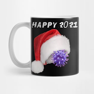 COVID SANTA Happy new Year 2021 Mug